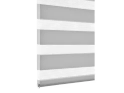 Gardinia Easyfix Doppelrollo mit Montageschiene 120 cm x 150 cm Grau