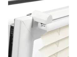 Gardinia EasyFix Plissee mit 2 Bedienschienen 45 cm x 130 cm Elfenbein