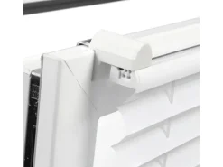 Gardinia EasyFix Plissee mit 2 Bedienschienen 95 cm x 130 cm Weiß