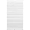 Gardinia EasyFix Plissee mit 2 Bedienschienen 85 cm x 130 cm Weiß