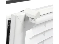 Gardinia EasyFix Plissee mit 2 Bedienschienen 85 cm x 130 cm Weiß