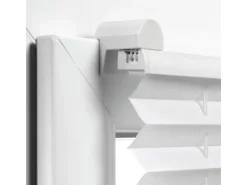 Gardinia EasyFix Plissee mit 2 Bedienschienen 85 cm x 130 cm Weiß