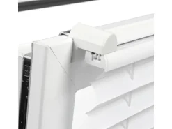 Gardinia EasyFix Plissee mit 2 Bedienschienen 75 cm x 130 cm Weiß