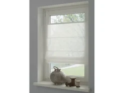Gardinia EasyFix Raffrollo 70 cm x 140 cm Weiß