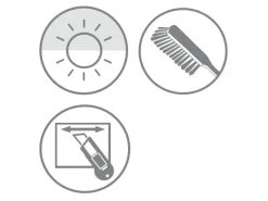 Gardinia EasyFix Rollo 60 cm x 150 cm Weiß