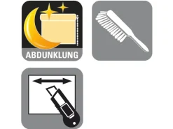 Gardinia EasyFix Rollo Isabella 60 cm x 150 cm Weiß