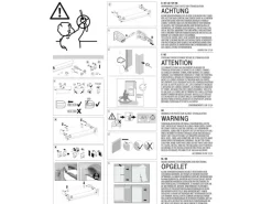 Gardinia Easyfix Rollo Premium 120 cm x 150 cm Grau