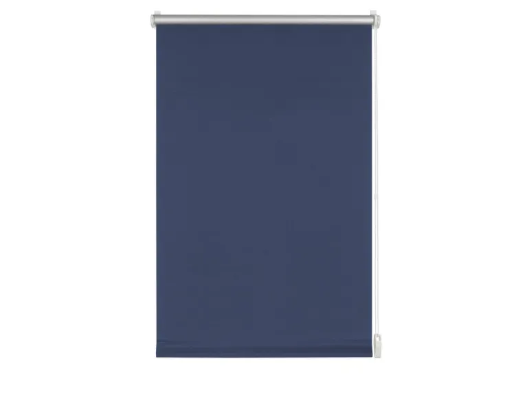 Gardinia EasyFix Rollo Thermo energiesparend 75 cm x 150 cm Blau