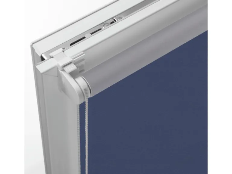 Gardinia EasyFix Rollo Thermo energiesparend 75 cm x 150 cm Blau