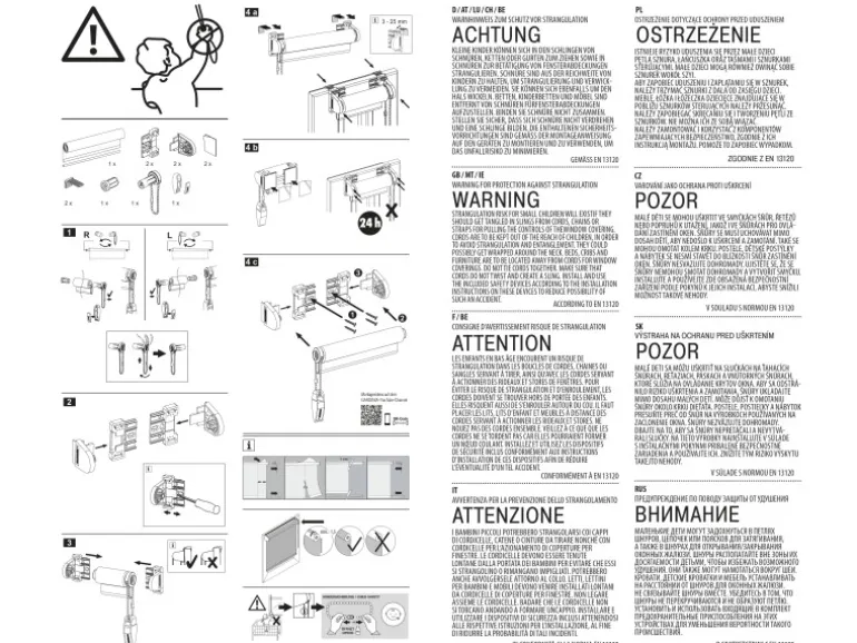 Gardinia EasyFix Rollo Thermo energiesparend 75 cm x 150 cm Blau