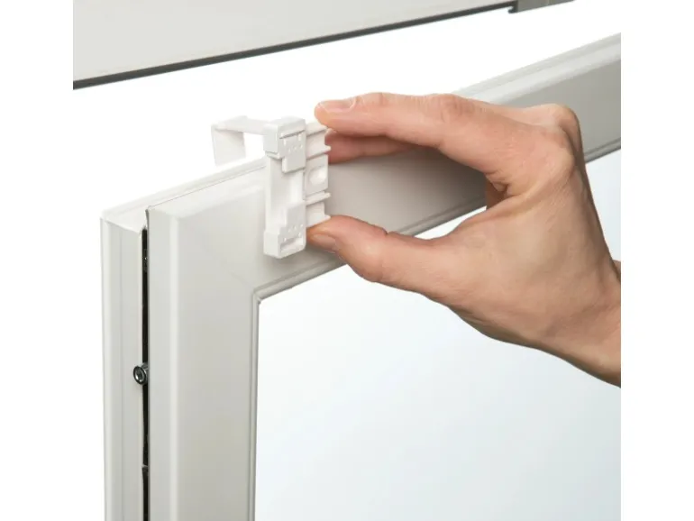 Gardinia EasyFix Rollo Thermo energiesparend 75 cm x 150 cm Blau