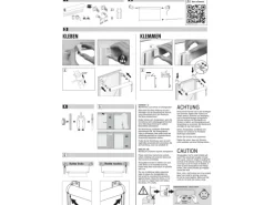 Gardinia EasyFix Rollo Thermo energiesparend 85 cm x 150 cm Weiß