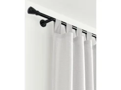 Gardinia Gardinenstange Chicago Ø 20 mm Schwarz 160 cm