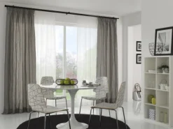 Gardinia Gardinenstange Chicago Ø 20 mm Schwarz 240 cm