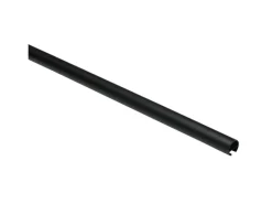 Gardinia Gardinenstange Memphis mit Innenlauf I Ø 16 mm Schwarz 240 cm