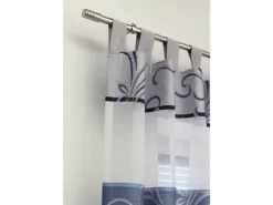 Gardinia Gardinenstangen-Set Zylinder Ø 16/19 mm Edelstahl 120 cm - 210 cm