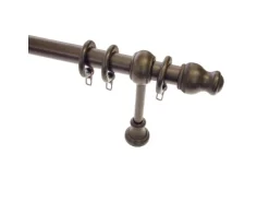 Gardinia Gardinenstangen-Set Lugano Ø 28 mm Kolonial 250 cm