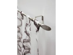 Gardinia Gardinenstangen-Set Ellipse Ø 16/19 mm Edelstahl-Optik 190 cm - 340 cm