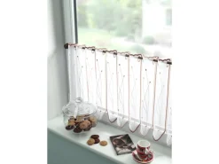 Gardinia Holz-Träger für Vitragestange Montana Ø 11 mm Kiefer/Natur