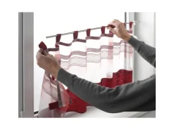 Gardinia Klemmstange Press&Go Zylinder Ø 8/10 mm Edelstahloptik 30 cm - 50 cm