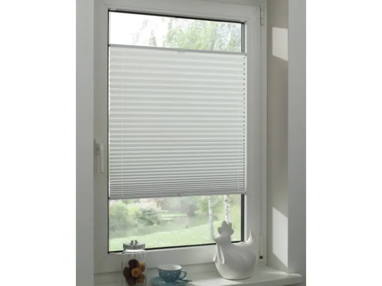 Gardinia Plissee Concept Thermo 50 cm x 130 cm Weiß