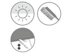 Gardinia Rollo Comfort Move 100 cm x 150 cm Grün