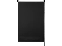 Gardinia Rollo EasyFix Thermo 90 cm x 150 cm Schwarz