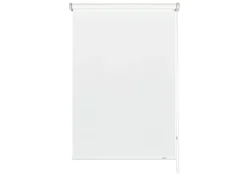 Gardinia Seitenzug-Rollo Lichtdurchlässig Uni 102 cm x 230 cm Weiß