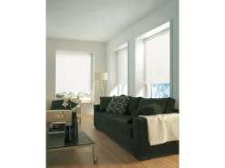 Gardinia Seitenzug-Rollo Lichtdurchlässig Uni 102 cm x 230 cm Weiß