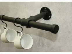 Gardinia T - Stück Industrial Home Ø 25 mm Schwarz