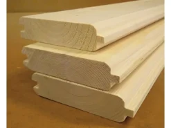 Gartenhaus 123 Gr.2 Satteldach Natur 28 mm