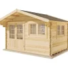 Gartenhaus Gabriel-34, 428x367 cm, Natur