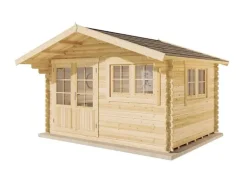 Gartenhaus Gabriel-34, 428x367 cm, Natur