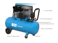Güde Kompressor 580/10/100 H/400 V