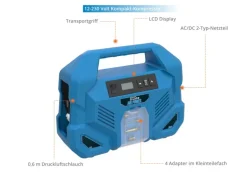 Güde Kompressor Airpower Dual Drive 12/230 V 5-teilig