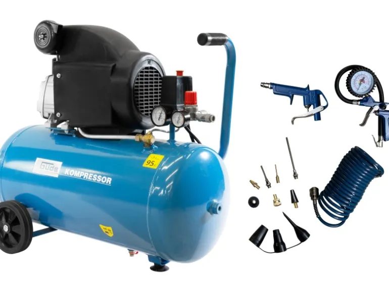 Güde Kompressor-Set 301/10/50 Motorleistung 1,8 kW 12-teilig