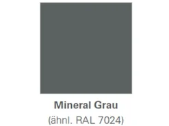 GetaDoor Oberflächenmuster Brillant Soft Mineral Grau RAL7024 DIN A4