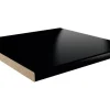 Getalit Arbeitsplatte Schwarz 60 cm x 3,9 cm Meterware
