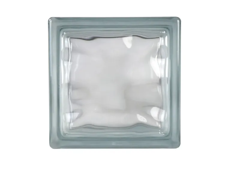 Glasstein Wolke Klar 14,5 cm x 14,5 cm x 8 cm