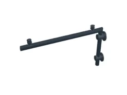 Glaszentrum Hagen L 180x90 cm Glasvordach inkl. Halter Ral7016 Klarglas