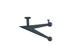 Glaszentrum Hagen V 180x90 cm Glasvordach inkl. Halter Ral7016 Klarglas