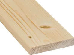 Glattkantbrett Fichte/Tanne gehobelt gefast 18 mm x 95 mm x 2400 mm