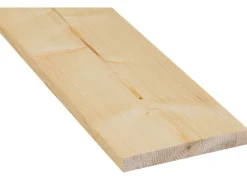 Glattkantbrett Fichte/Tanne gehobelt gefast 18 mm x 120 mm x 2400 mm