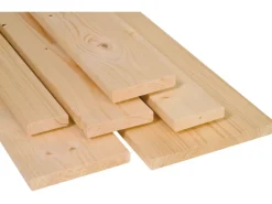 Glattkantbrett Fichte/Tanne gehobelt gefast 18 mm x 60 mm x 2000 mm