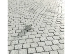 Granit-Pflaster Hellgrau Lose 9 cm x 9 cm x 9 cm