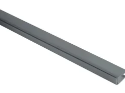 Grosfillex Abschlußprofil 5 - 8 mm klippbar Cold Grey 260 cm
