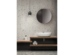 Grosfillex Wandpaneele Element 3D Optik New Terrazzo White 260 cm x 37,5 cm