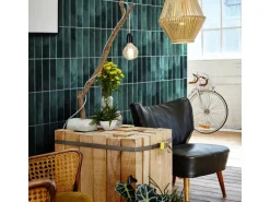 Grosfillex Wandpaneele Element 3D Optik Vertical Tiles Lagoon 260 cm x 37,5 cm