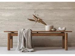 Grosfillex Wandpaneele Element 3D Optik Romano Bianco Brillant 260 cm x 37,5 cm