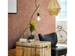 Grosfillex Wandpaneele Element 3D Optik New Terrazzo Rose 260 cm x 37,5 cm